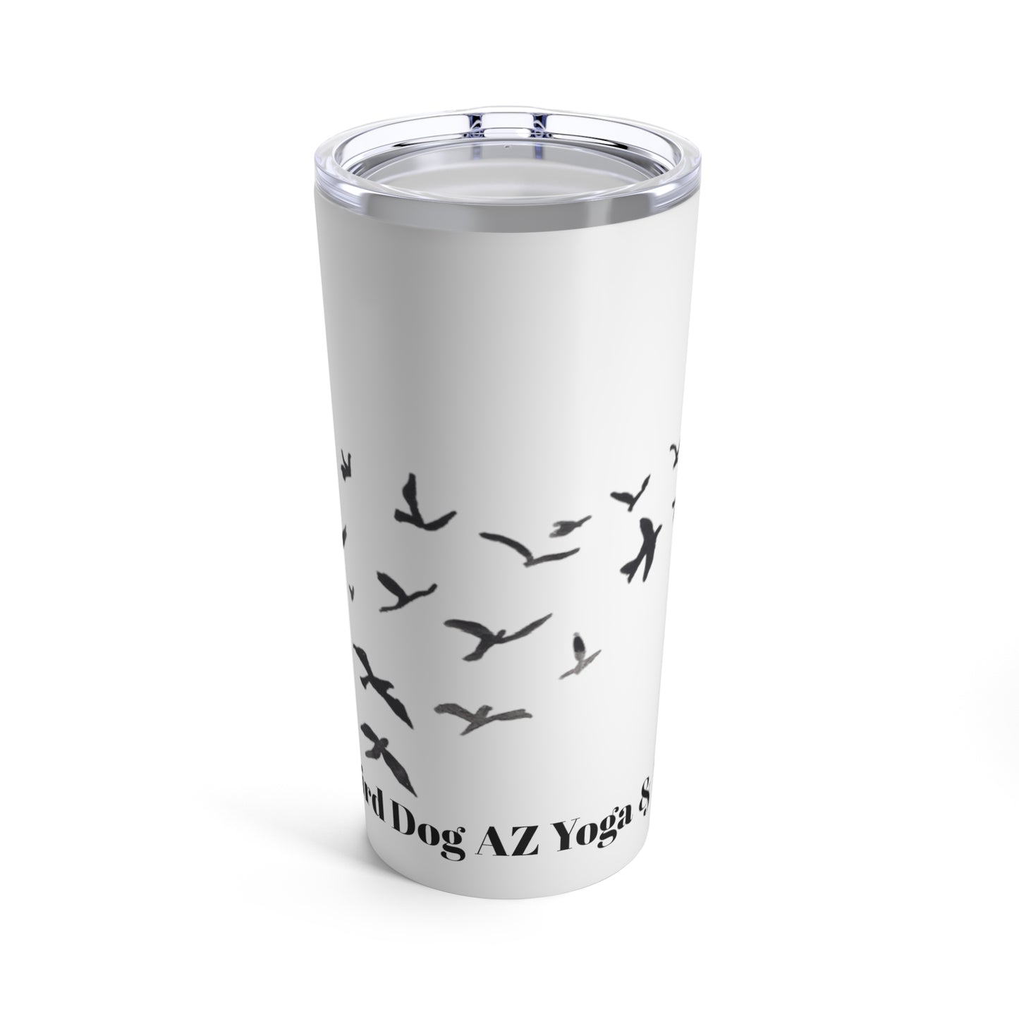 Bird Tumbler 20oz - white