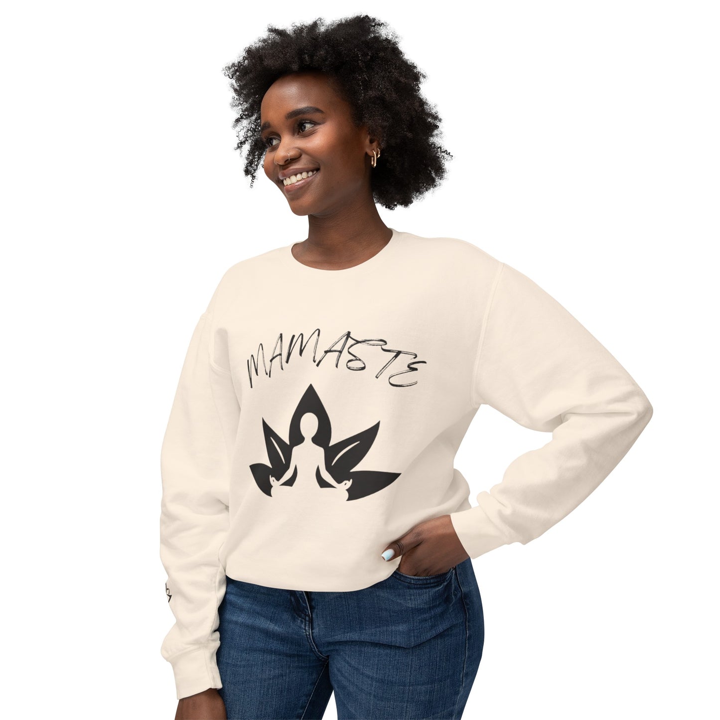 MAMASTE - Unisex Lightweight Crewneck Sweatshirt