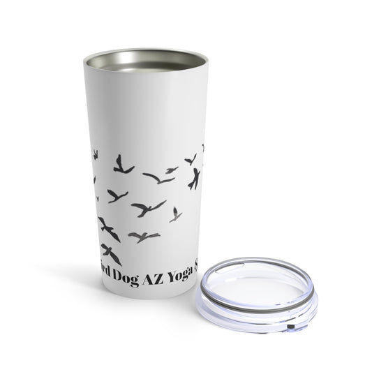 Bird Tumbler 20oz - white