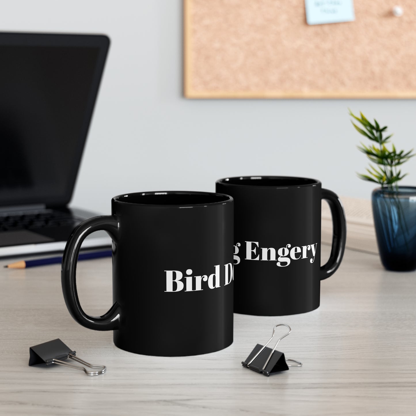 11oz Black Mug