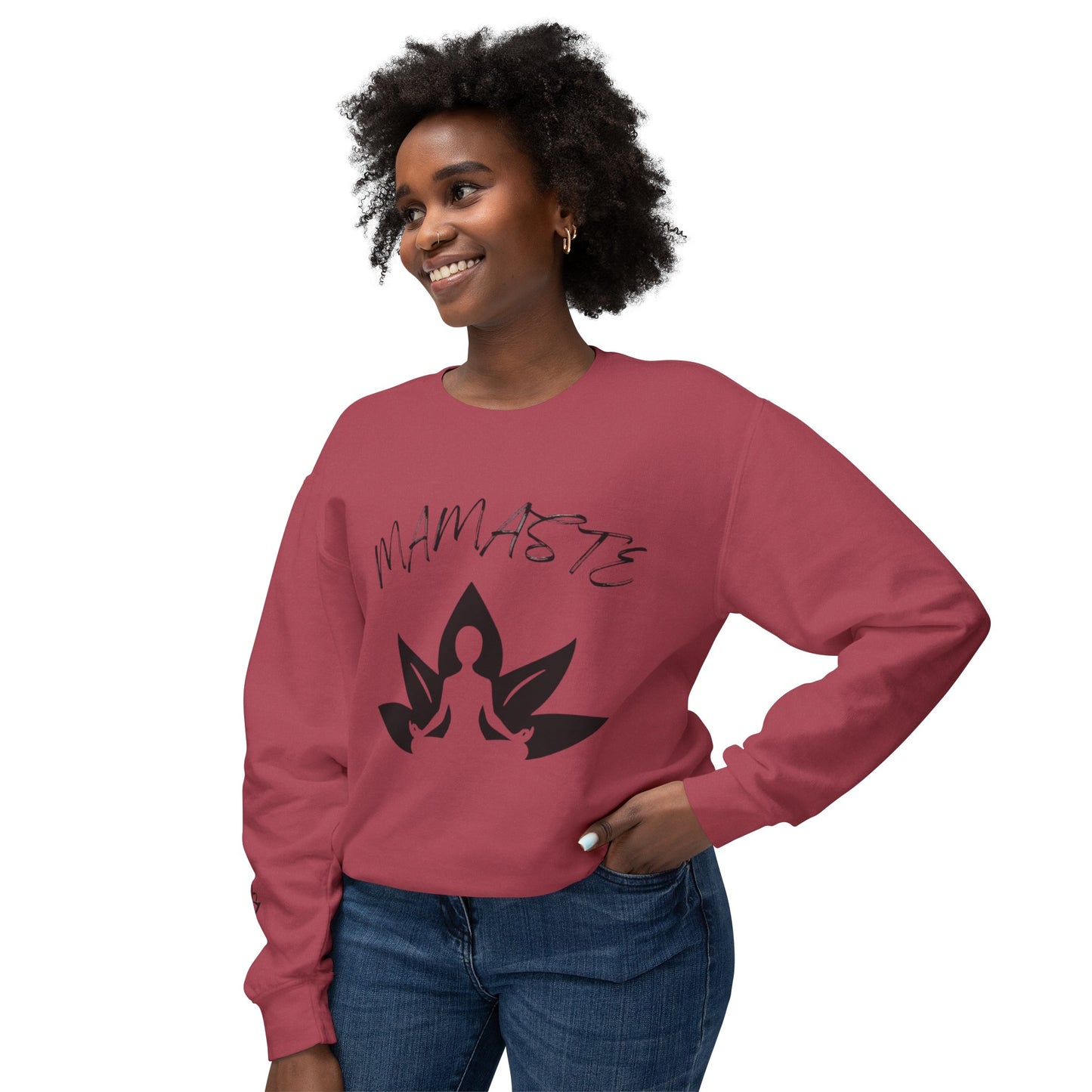 MAMASTE - Unisex Lightweight Crewneck Sweatshirt