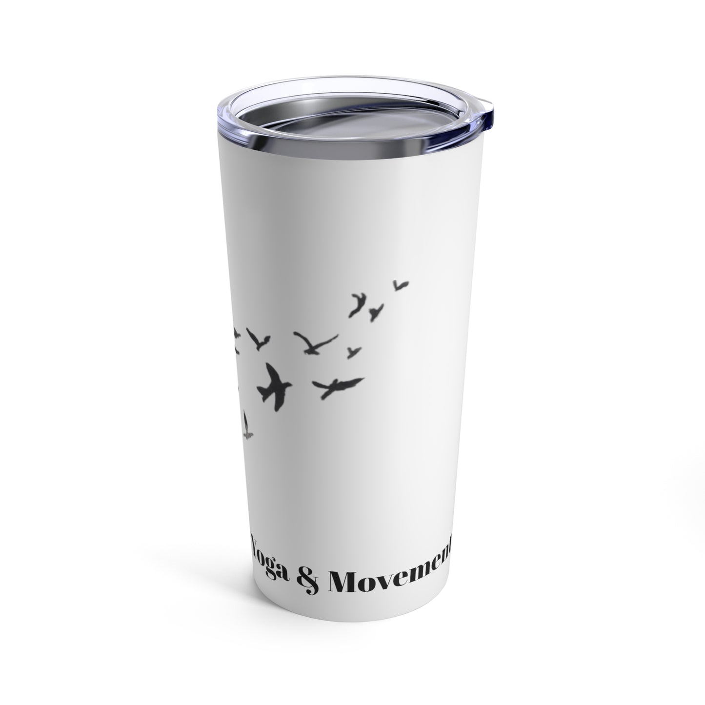 Bird Tumbler 20oz - white